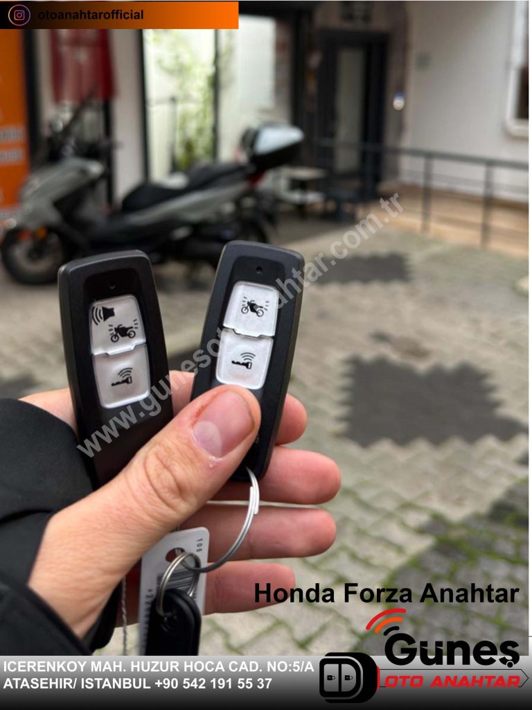 honda forza motor anahtarı