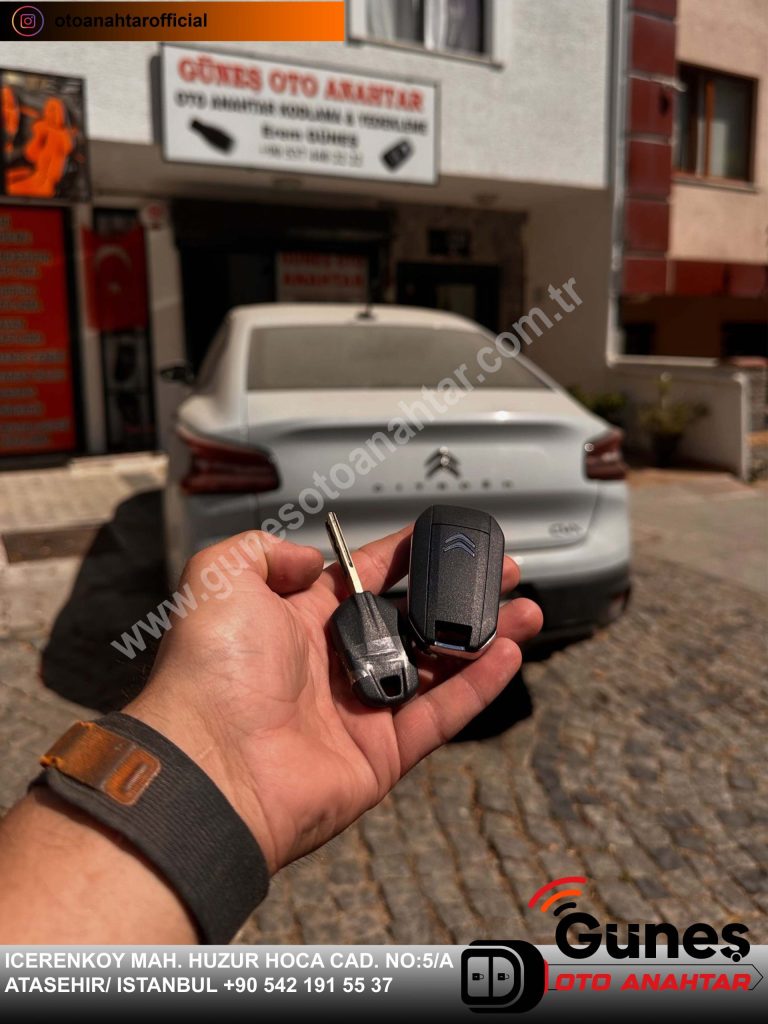 citroen c-elysee anahtar