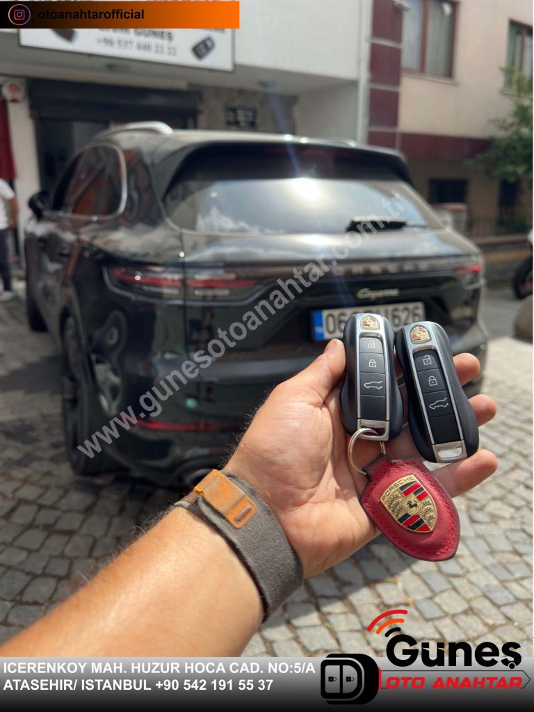 porsche oto anahtar