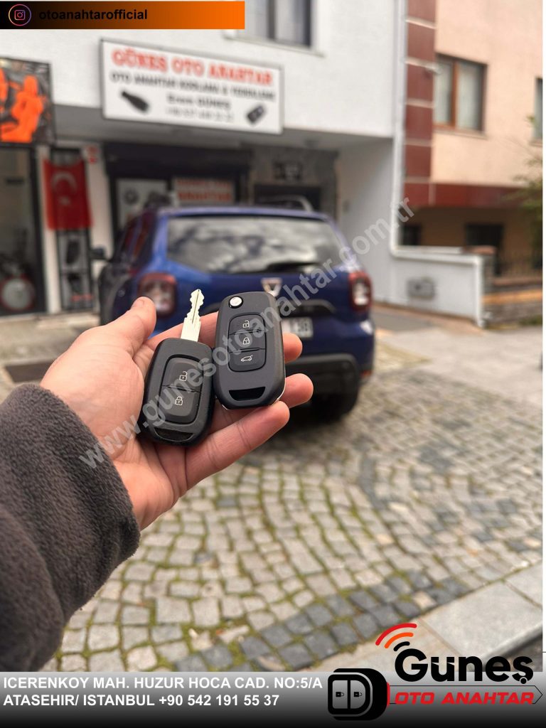 dacia duster oto anahtar