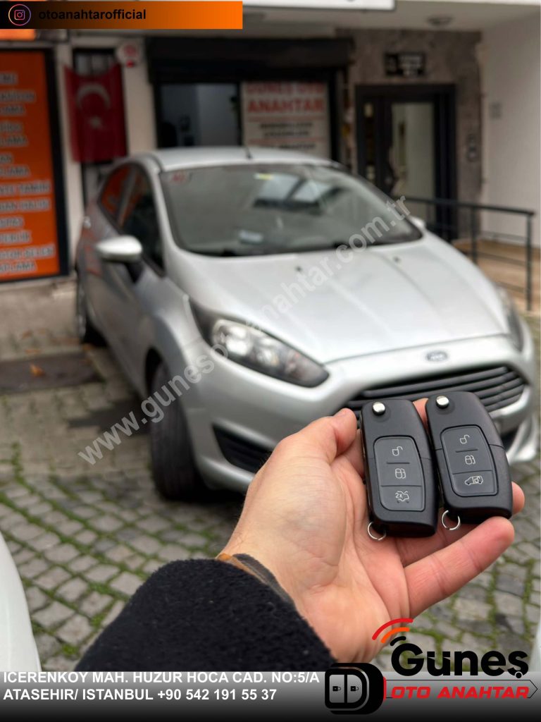 ford fiesta oto anahtar