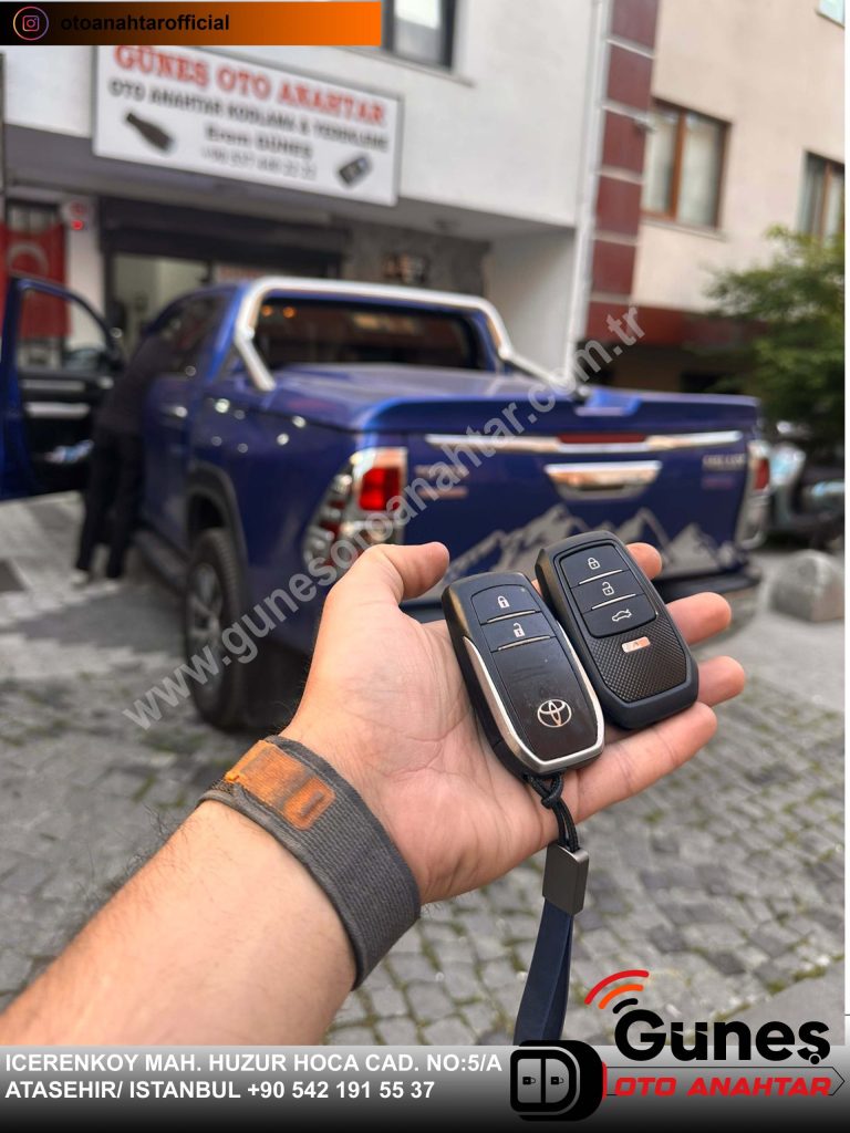 hilux oto anahtar