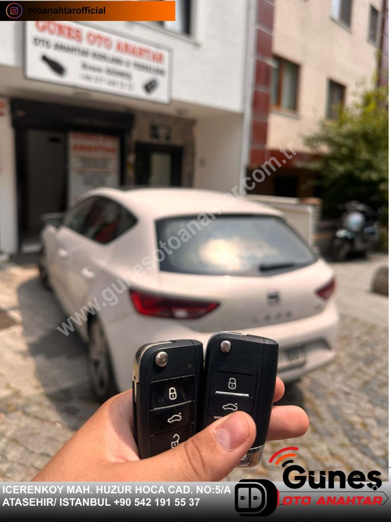 seat leon oto anahtar