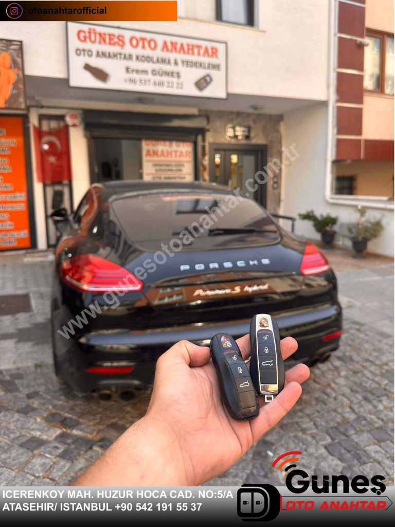 panamera oto anahtar