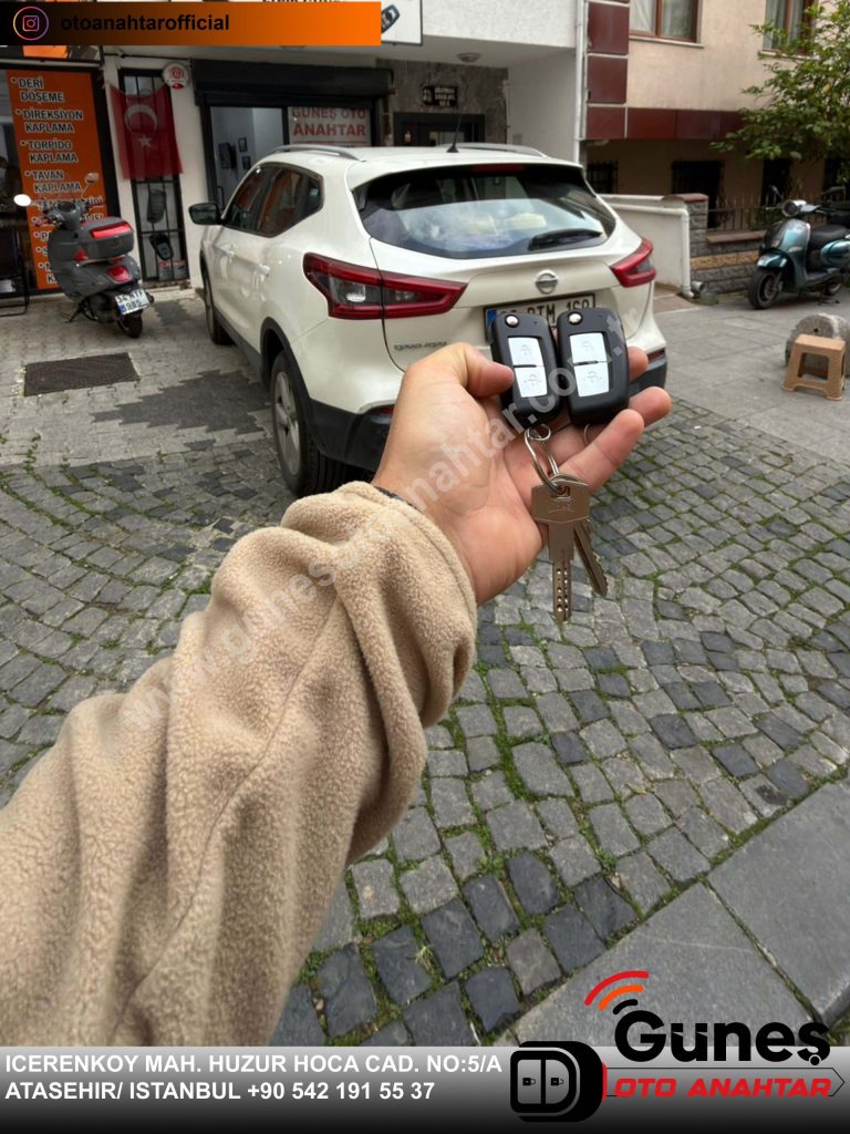 qashqai oto anahtar
