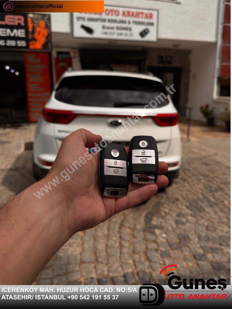 kia sportage anahtar