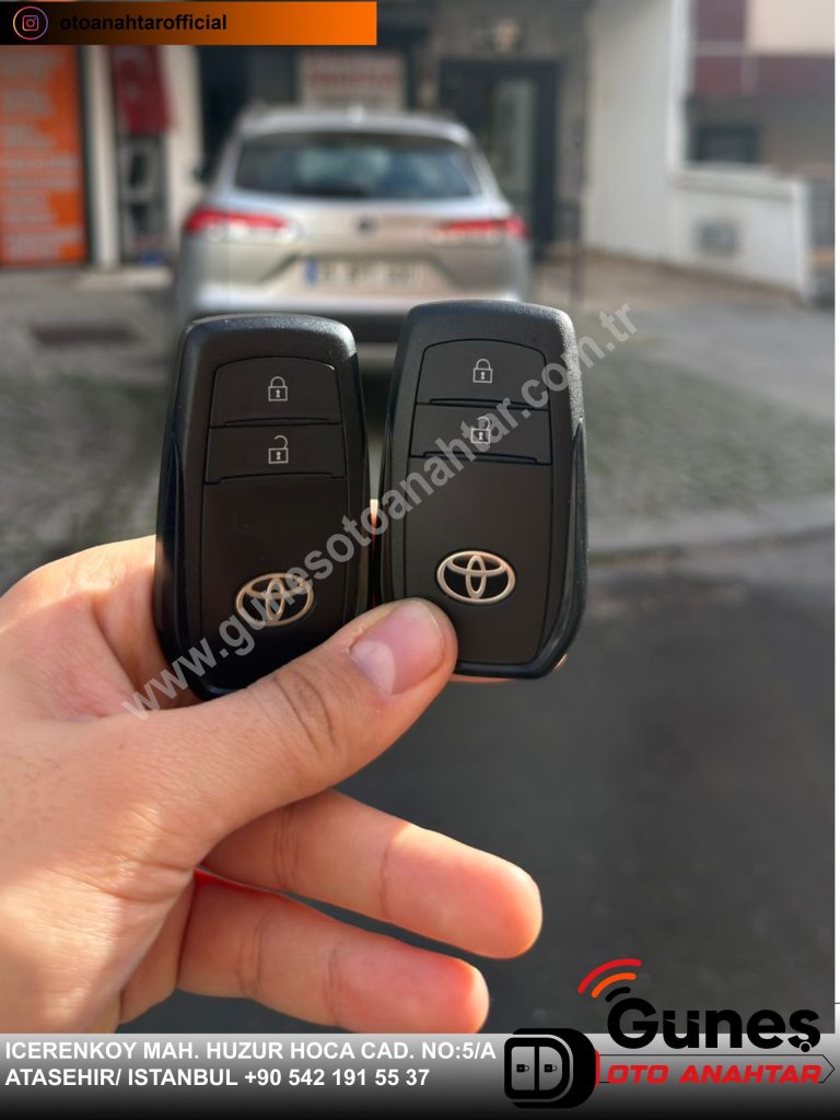 toyota corolla cross oto anahtar