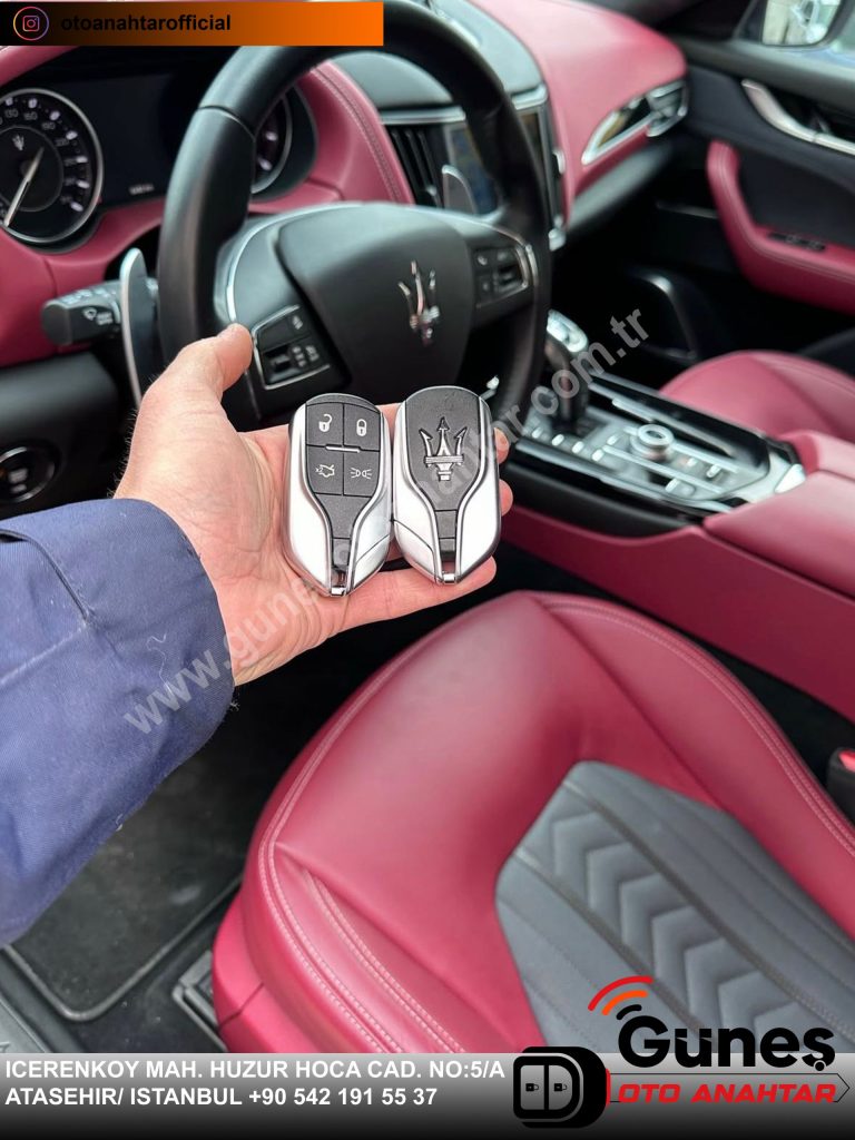 maserati oto anahtar 